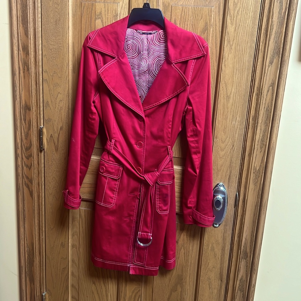 Super Sale! Red fitted coat